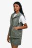 Kith Green Nylon Vest + Shorts Set Size XS