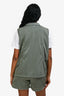 Kith Green Nylon Vest + Shorts Set Size XS