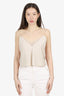 Ba&sh Beige Lace Camisole Top Size 0
