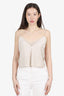 Ba&sh Beige Lace Camisole Top Size 0