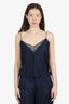 Ba&sh Navy Lace Camisole Top Size M