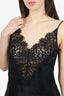 L'Agence Black Lace Camisole Top Size XS