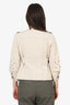 Smythe Beige Buckled Utility Jacket Size 8