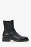 Celine Black Leather Ankle Boots Size 35