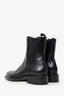 Celine Black Leather Ankle Boots Size 35