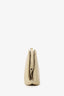 Bottega Veneta Beige Croc Vintage Clutch