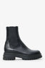 Gianvito Rossi Black Leather Ankle Boots Size 36