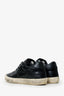 Golden Goose Black Leather Distressed Sneakers Size 35