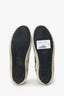 Golden Goose Black Leather Distressed Sneakers Size 35