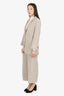 By Malene Birger Beige Rosettan Cotton Blazer With Trousers Set Size 34