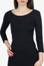 The Row Black Long Sleeve Mini Dress Size XS
