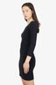 The Row Black Long Sleeve Mini Dress Size XS