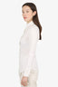Prada White Fitted Button Down Shirt Size 38