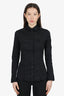 Prada Black Fitted Button Down Shirt Size 38
