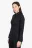 Prada Black Fitted Button Down Shirt Size 38