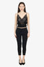 Ann Demeulemeester Black Wool Sheer Trousers Size 34