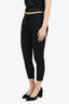 Ann Demeulemeester Black Wool Sheer Trousers Size 34