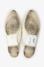 Pre-Loved Chanel™ 2020 White Leather Interlocking CC Logo Chain Mules Size 36