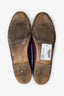 Pre-Loved Chanel™ Purple Patent Leather CC Ballet Flats Size 38