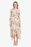 Maje Multicolour Floral Maxi Dress Size 2