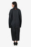 Longchamp Black Nylon Belted Rain Coat Size L