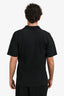 Issey Miyake Homme Black Pleated Collared Shirt Size 4 Mens