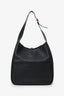 Saint Laurent Black Grained Leather Le 5 a 7 Large Shoulder Bag