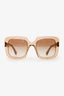 Oliver Peoples Brown Square Sunglasses