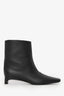 Loulou Black Leather 'Celine' Ankle Boots Size 35