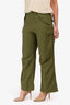 R13 Army Green Cargo Pants Size 24