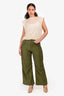 R13 Army Green Cargo Pants Size 24