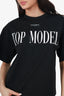Dolce & Gabbana Black 'Top Model' T-shirt Size XS