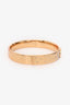 Christian Dior Gold Tone 'Trésor' Bangle Bracelet Size L