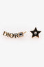Christian Dior Gold Tone 'Dio(r)evolution' Asymmetrical Earrings