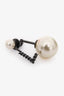 Christian Dior Faux Pearl/Crystal 'My ABCDior Tribales' Letter 'L' Single Drop Earring