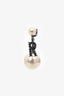 Christian Dior Faux Pearl/Crystal 'My ABCDior Tribales' Letter 'R' Single Drop Earring