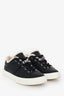 Hermès Black Leather/Shearling 'Day Sneaker' Size 38