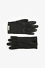 Hermès Black Lambskin 'Soya' Gloves