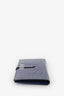 Hermès 2008 Purple Shiny Alligator Leather Bearn Wallet PHW