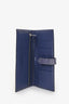 Hermès 2008 Purple Shiny Alligator Leather Bearn Wallet PHW