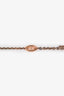 Hermès Sterling Silver/18K Rose Gold New Farandole Multi-strand Necklace