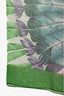 Hermès Green/Pink Silk Printed Large Sheer Scarf