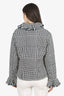 Anne Fontaine Black/White Tweed Cardigan Size 4