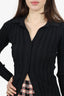 ASTR Black Collared Cardigan Size XS