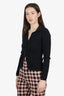 ASTR Black Collared Cardigan Size XS