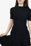 Sandro Black Knit Midi Dress Size 1