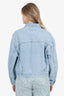 Agolde Blue Oversized Denim Jacket Size L