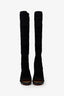 Christian Louboutin Black Cheminetta 120 Sock Heels Size 38.5