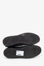Louis Vuitton Black Leather Monogram Sneakers Size 40