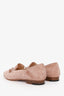 Manolo Blahnik Beige Suede Leather Fringe Flats Size 38